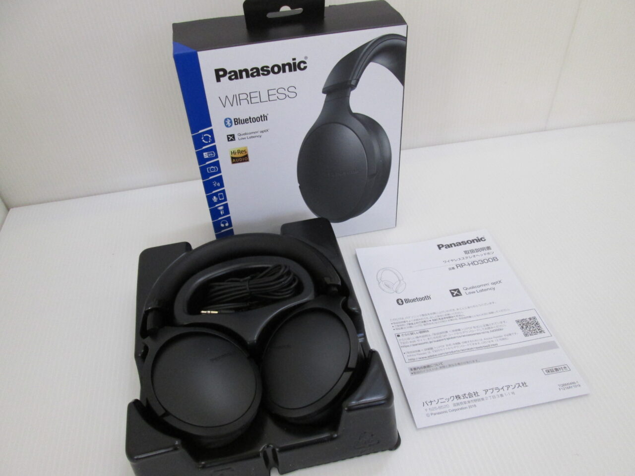 72%OFF!】 Panasonic RP-HD300B-T ヘッドホン thecarestaff.com